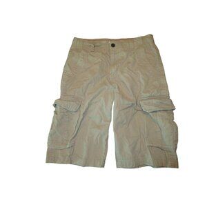 Urban Pipeline Boys Messenger Cargo Shorts - Khaki - Size 18